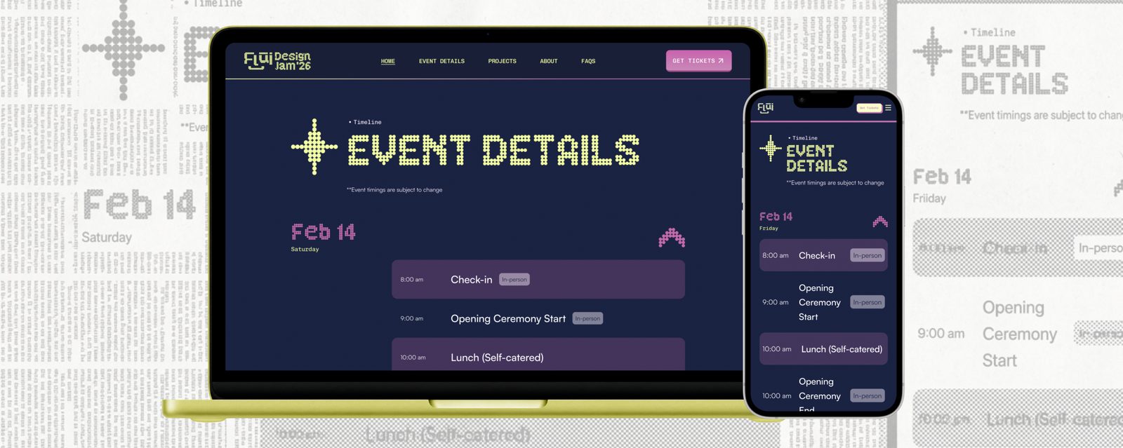 FLUI Design Jam — brand hero