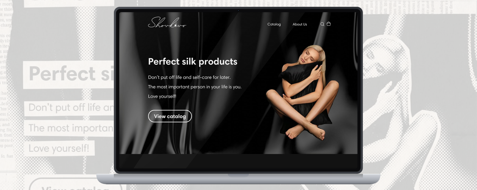Shovkovo e-commerce — hero